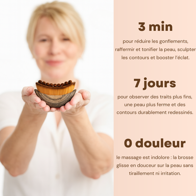 LiftPro™ - Brosse de drainage lymphatique